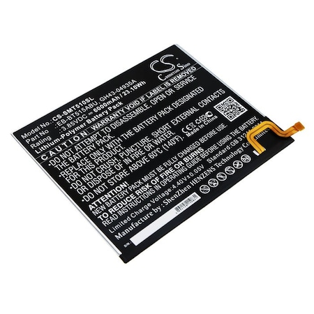 Bsc Preferred Samsung Galaxy Tab A 10.1 2019 Galaxy Tab A 2019 SM-T510 SM-T515 Tablet Replacement Battery CS-SMT510SL
